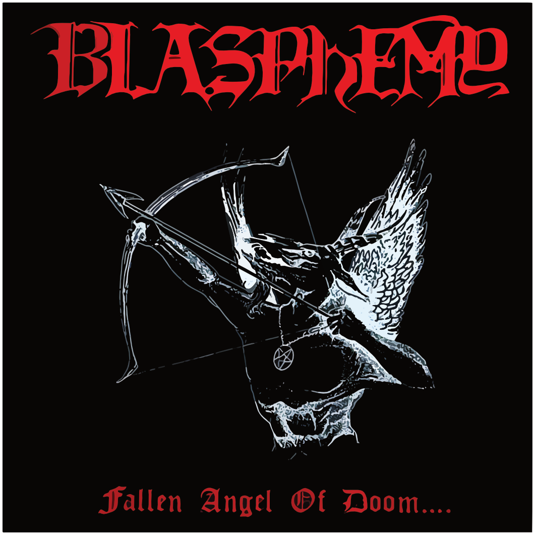 Blasphemy Fallen Angel Of Doom Sticker B045S