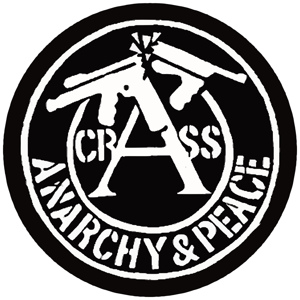 Crass Anarchy And Peace Punk Sticker C018S