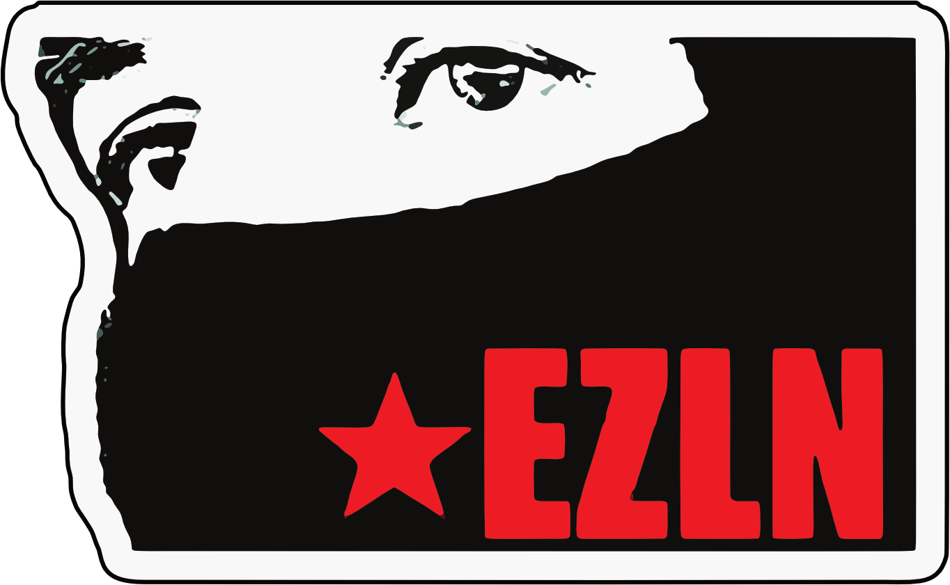 EZLN Zapatista Revolutionary Antifa Sticker E003S