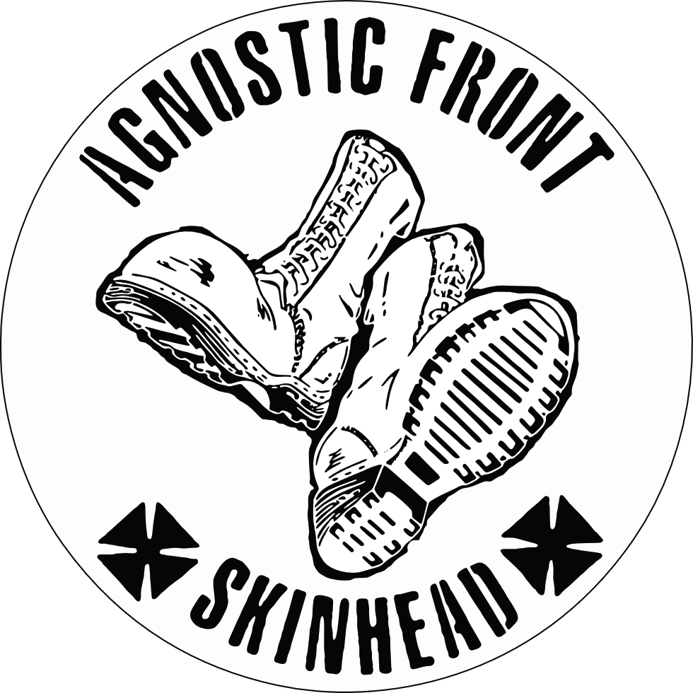 Agnostic Front Boots Hardcore Punk Sticker A023S