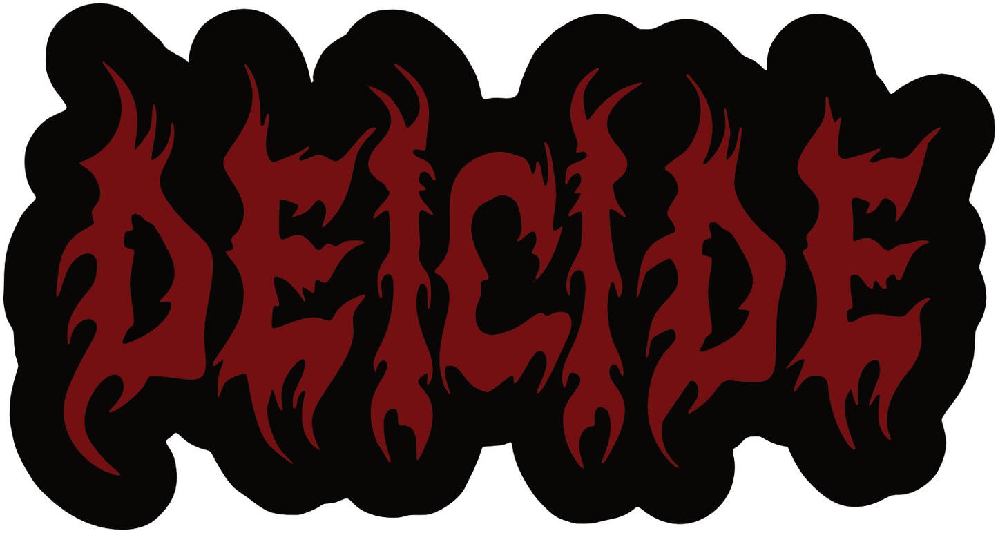 Deicide Death Metal Logo Sticker D032S