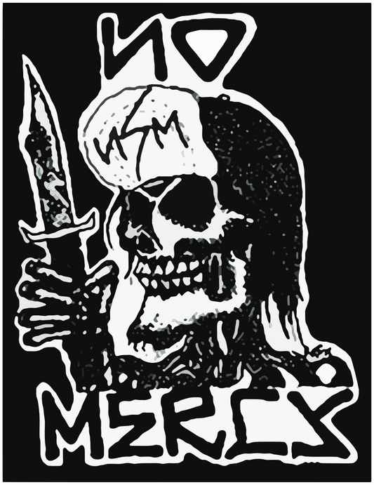 No Mercy Crossover Thrash Sticker N006S