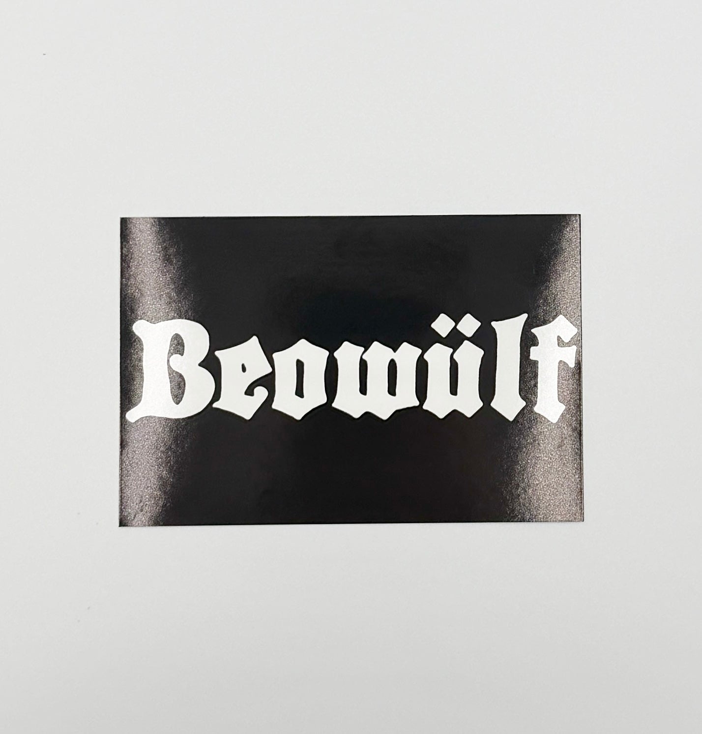 Beowulf Logo Crossover Thrash Sticker B048S