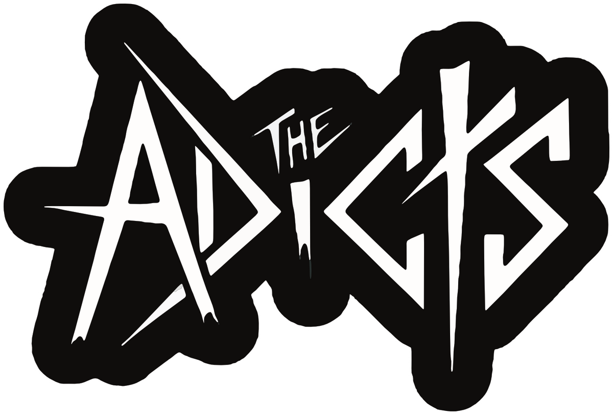 The Adicts Punk Rock Logo Sticker A019S