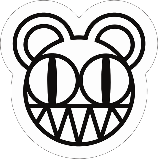 Radiohead Logo Sticker R023S