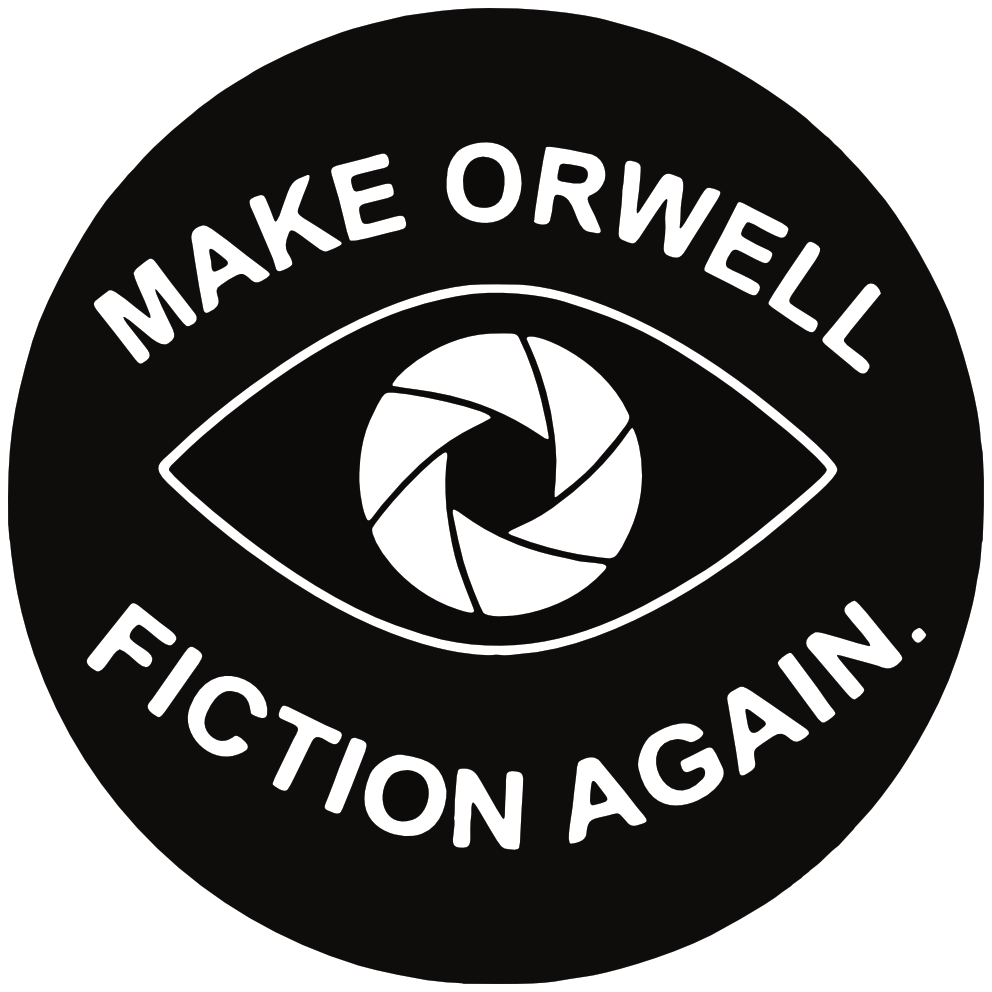 Make Orwell Fiction Again 1984 Sticker M048S