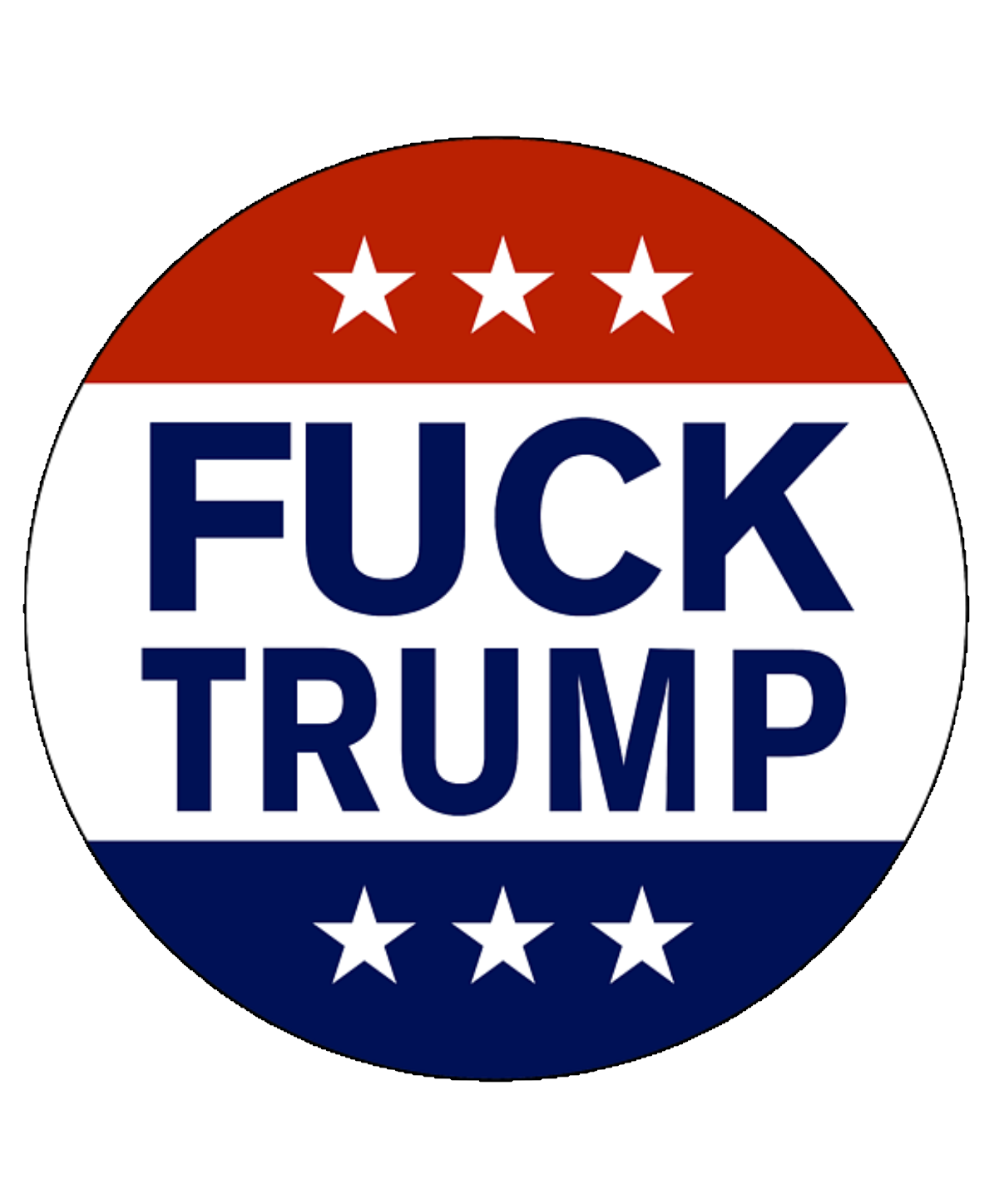 F*ck Donald Trump Sticker Antifascist Anti Trump T008S