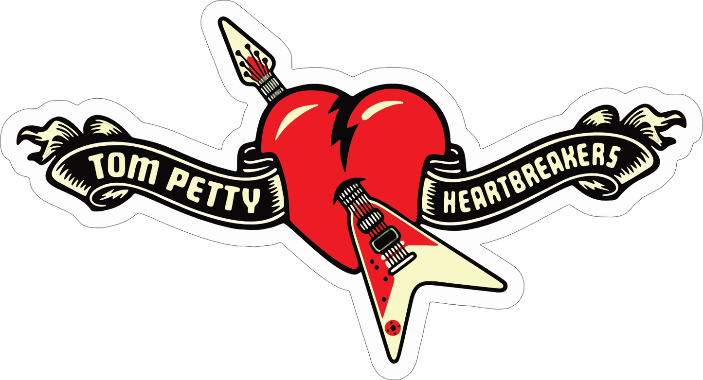 Tom Petty and the Heartbreakers Sticker P014S
