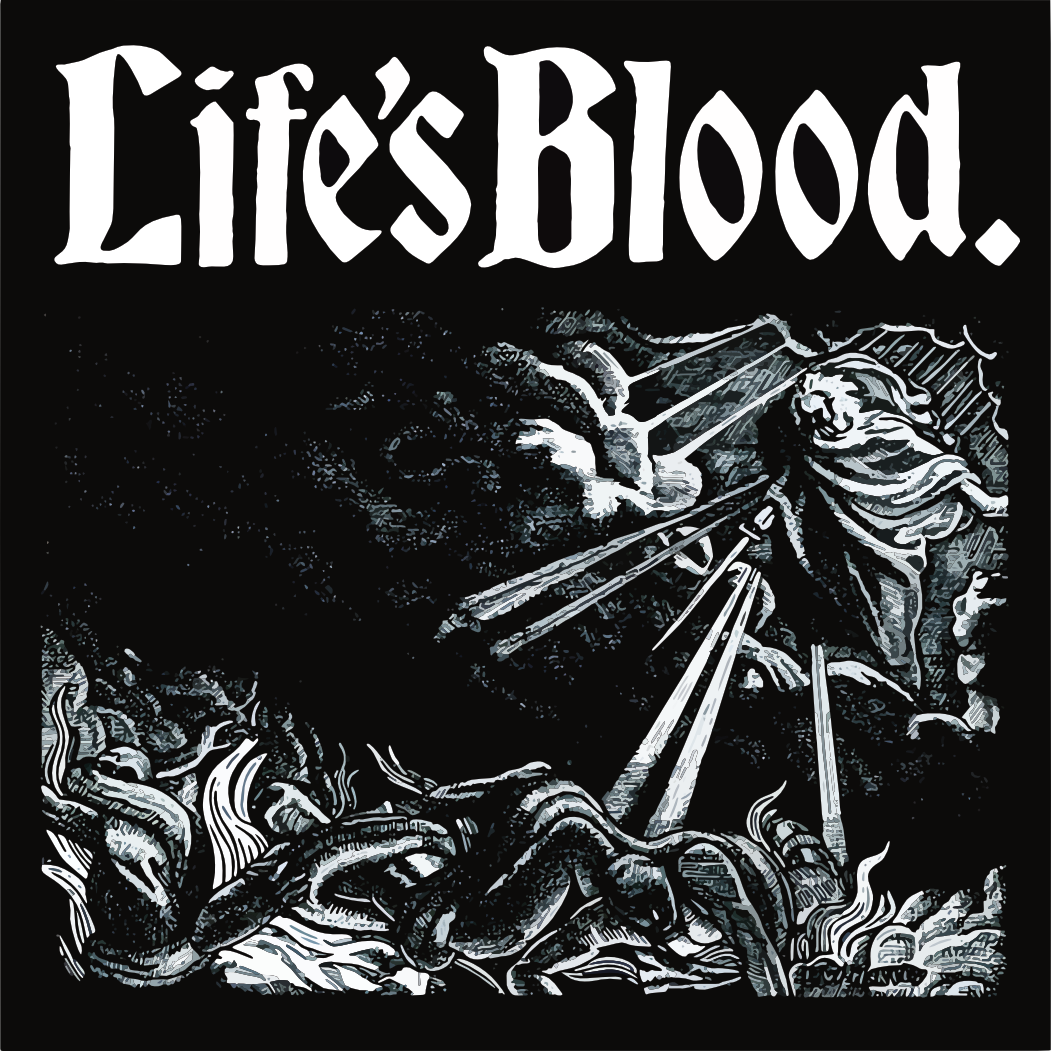 Life's Blood Hardcore Punk Sticker L005S