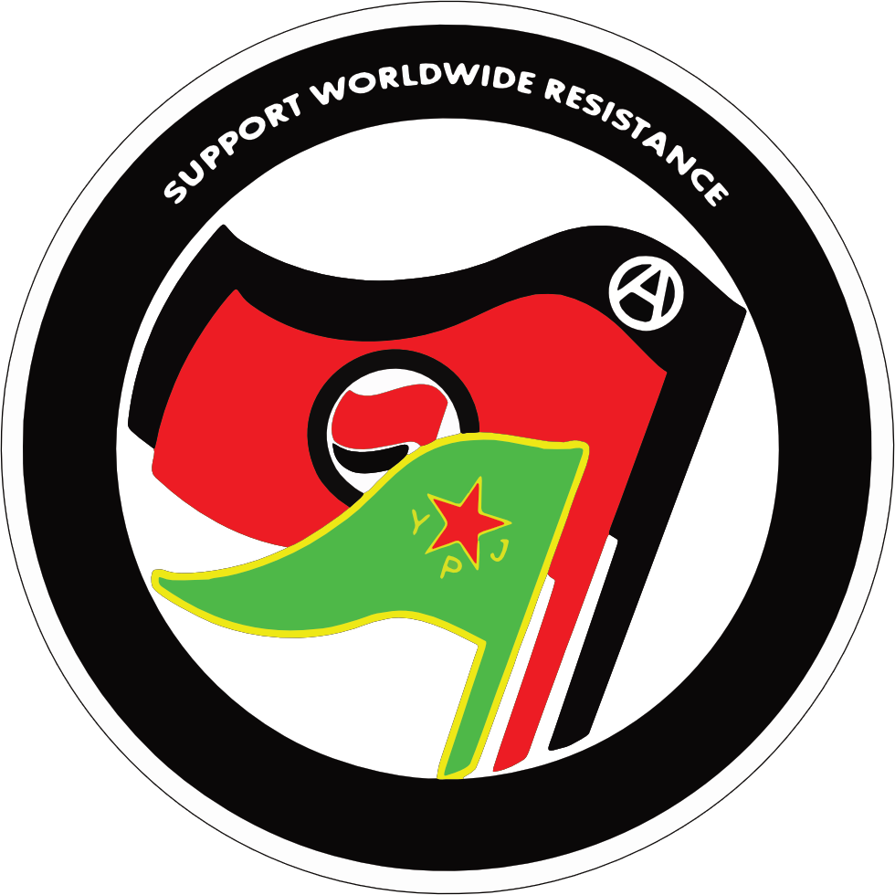 YPG Antifascist Sticker Y005S