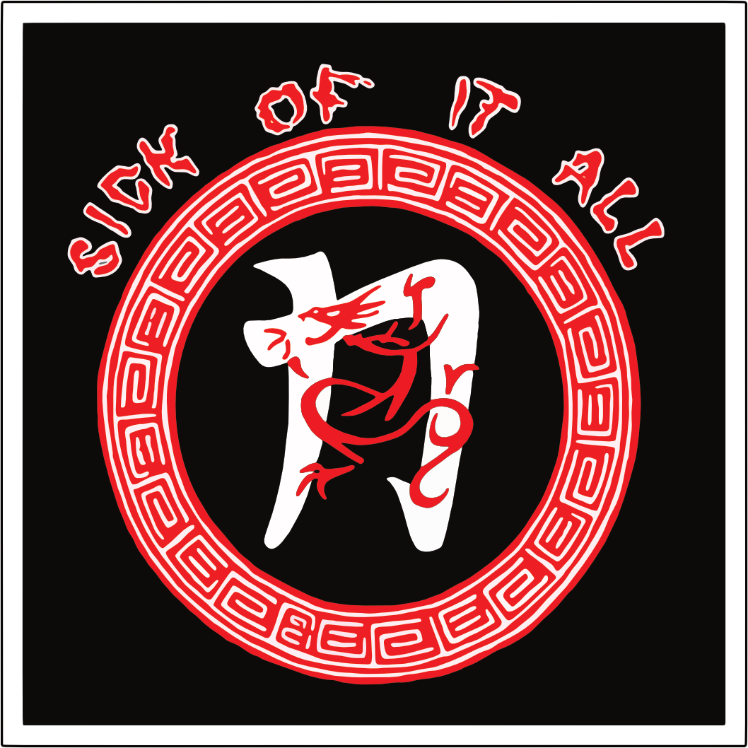 Sick Of It All Logo NYHC Sticker S045S