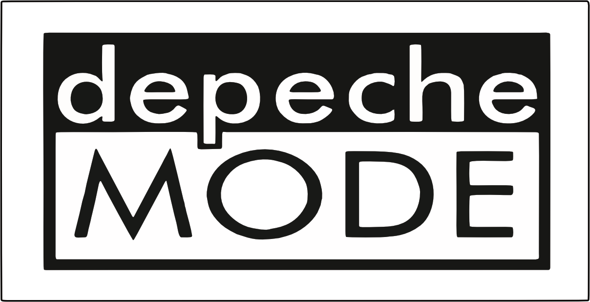 Depeche Mode Logo Sticker D036S