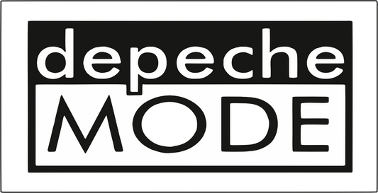 Depeche Mode Logo Sticker D036S
