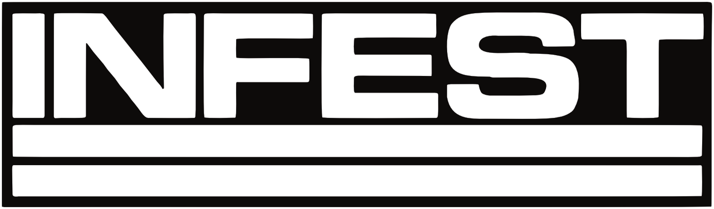 Infest Power Violence Hardcore Sticker I015S