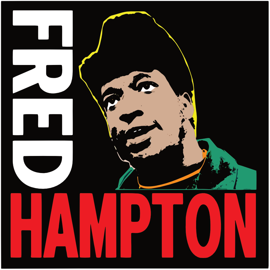 Fred Hampton Black Panther Party Sticker F019S