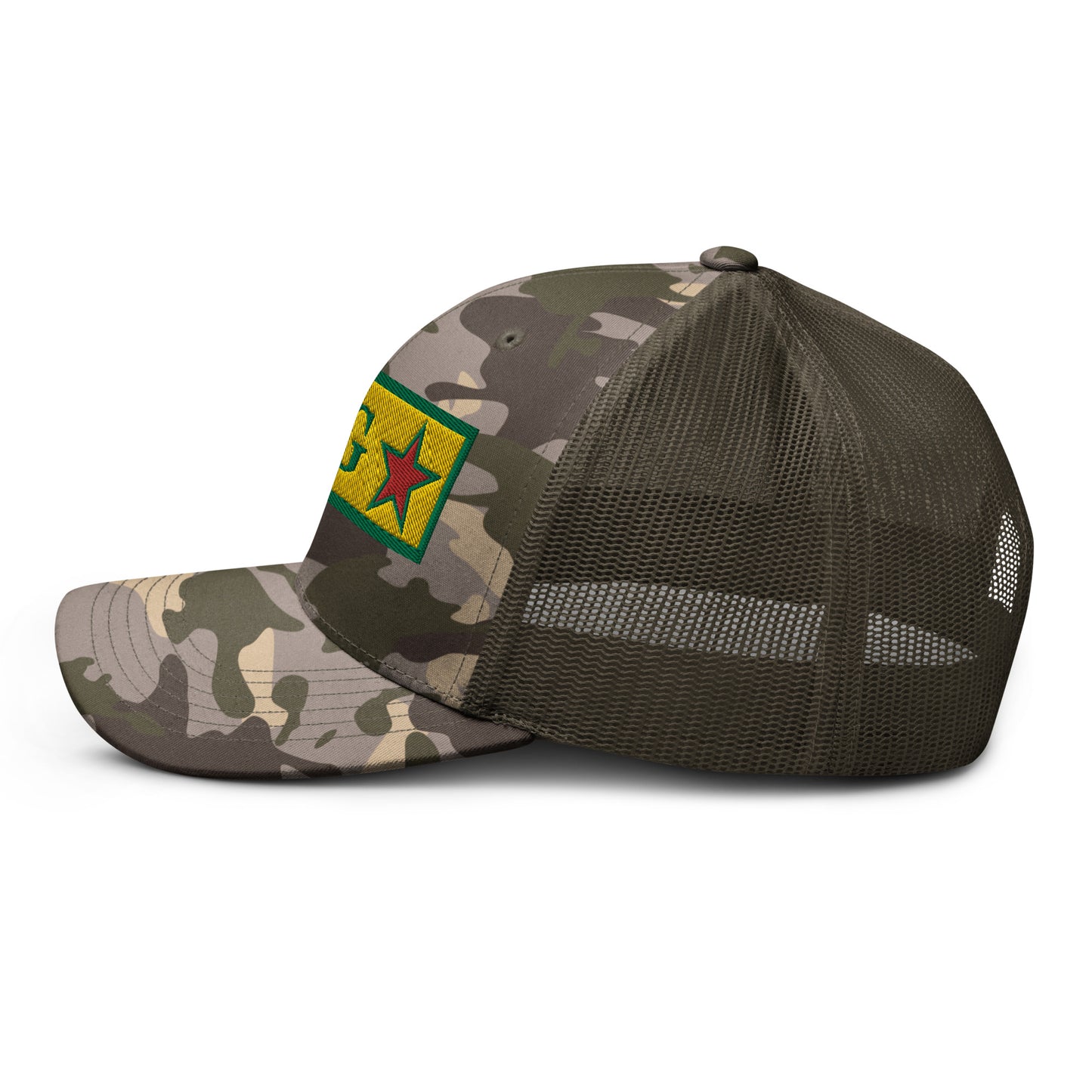 YPG Rojava Camouflage Trucker Hat Cap