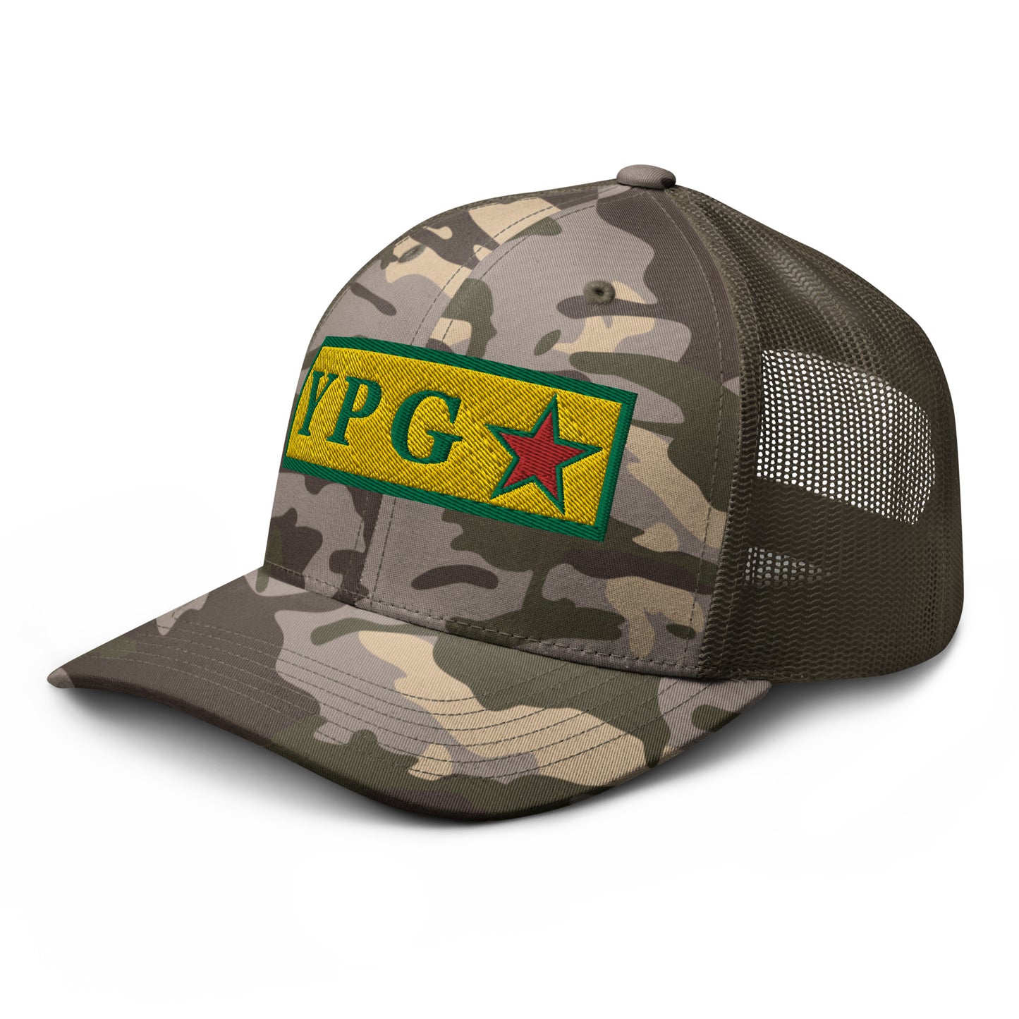 YPG Rojava Camouflage Trucker Hat Cap