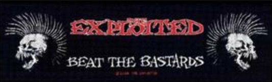 The Exploited Super Strip Woven Patch E005P