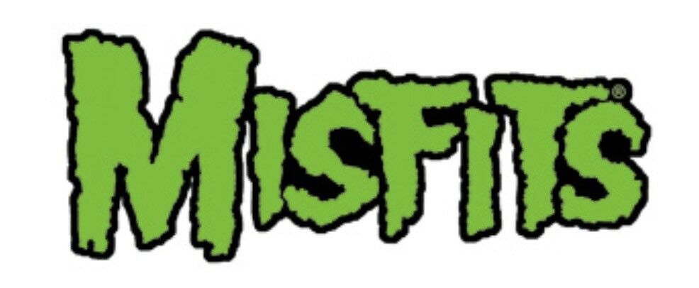 Misfits Green Logo Embroidered Patch M046P