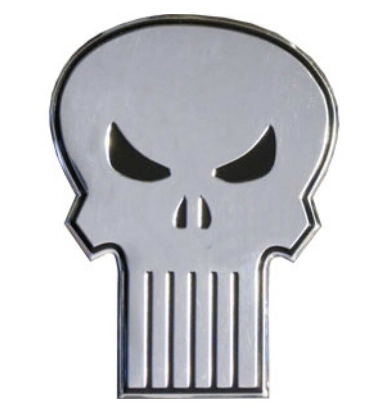 Punisher Embossed Sticker Medium Marvel Official P008S