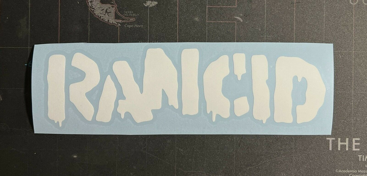 Rancid Spray Paint Punk Vinyl Decal Sticker R012S