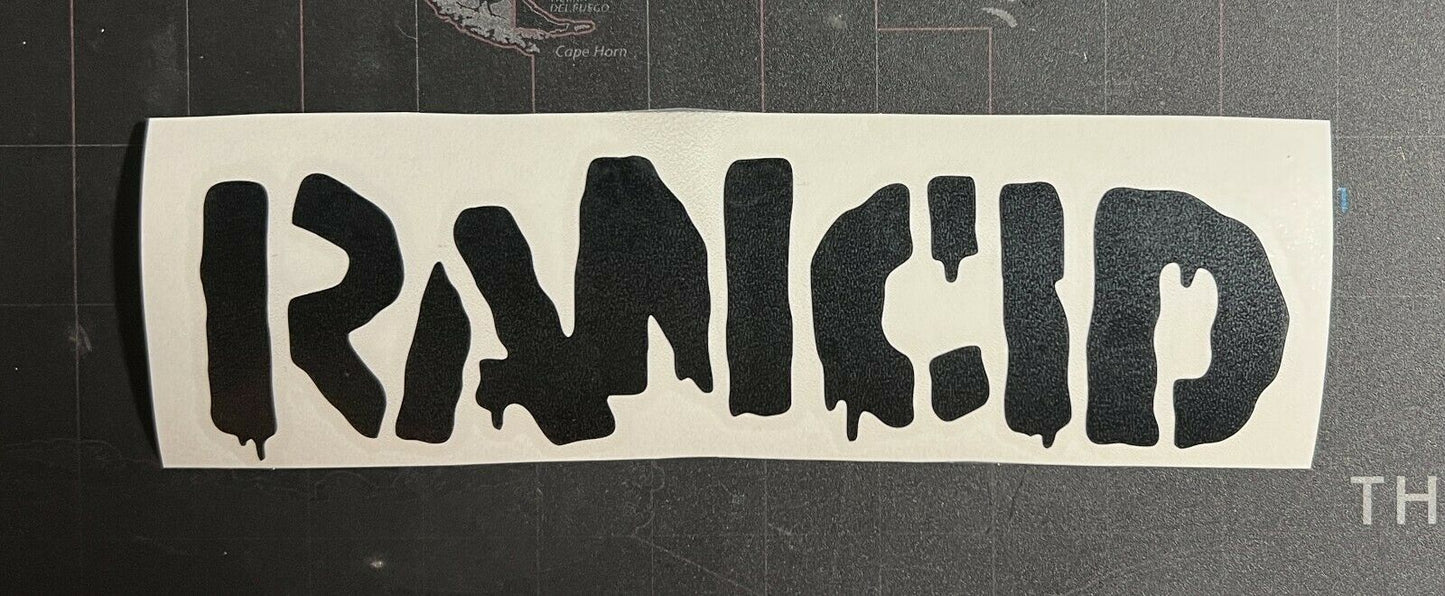 Rancid Spray Paint Punk Vinyl Decal Sticker R012S