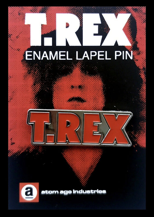 T. Rex Logo Enamel Lapel Pin T002PC