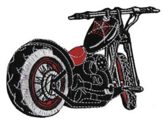 Motorcycle Chopper Embroidered Patch M021P