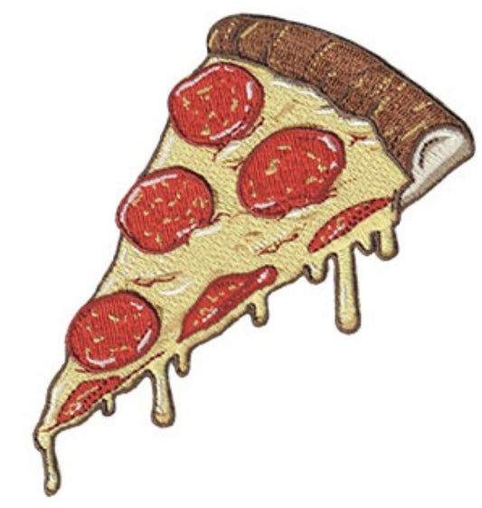 Pizza Slice Embroidered Patch P012P