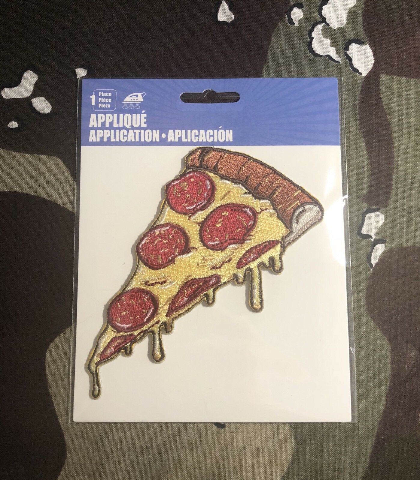 Pizza Slice Embroidered Patch P012P