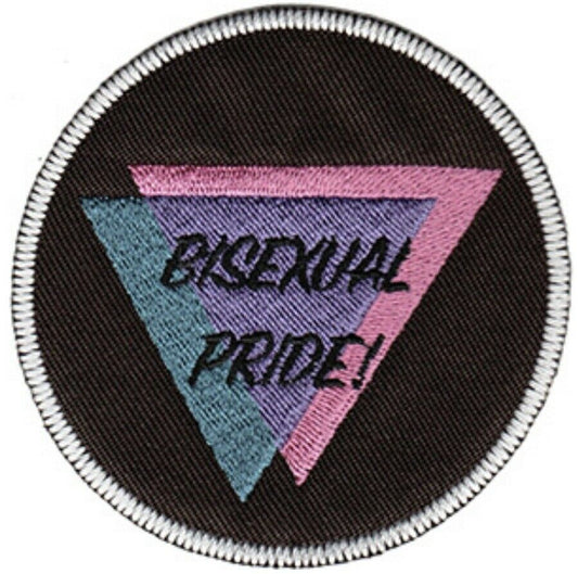 Bisexual Pride LGBTQ Embroidered Patch B044P