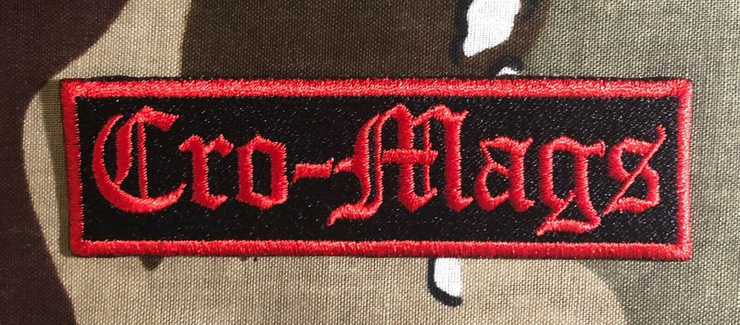 Cro-Mags Embroidered Patch C050P