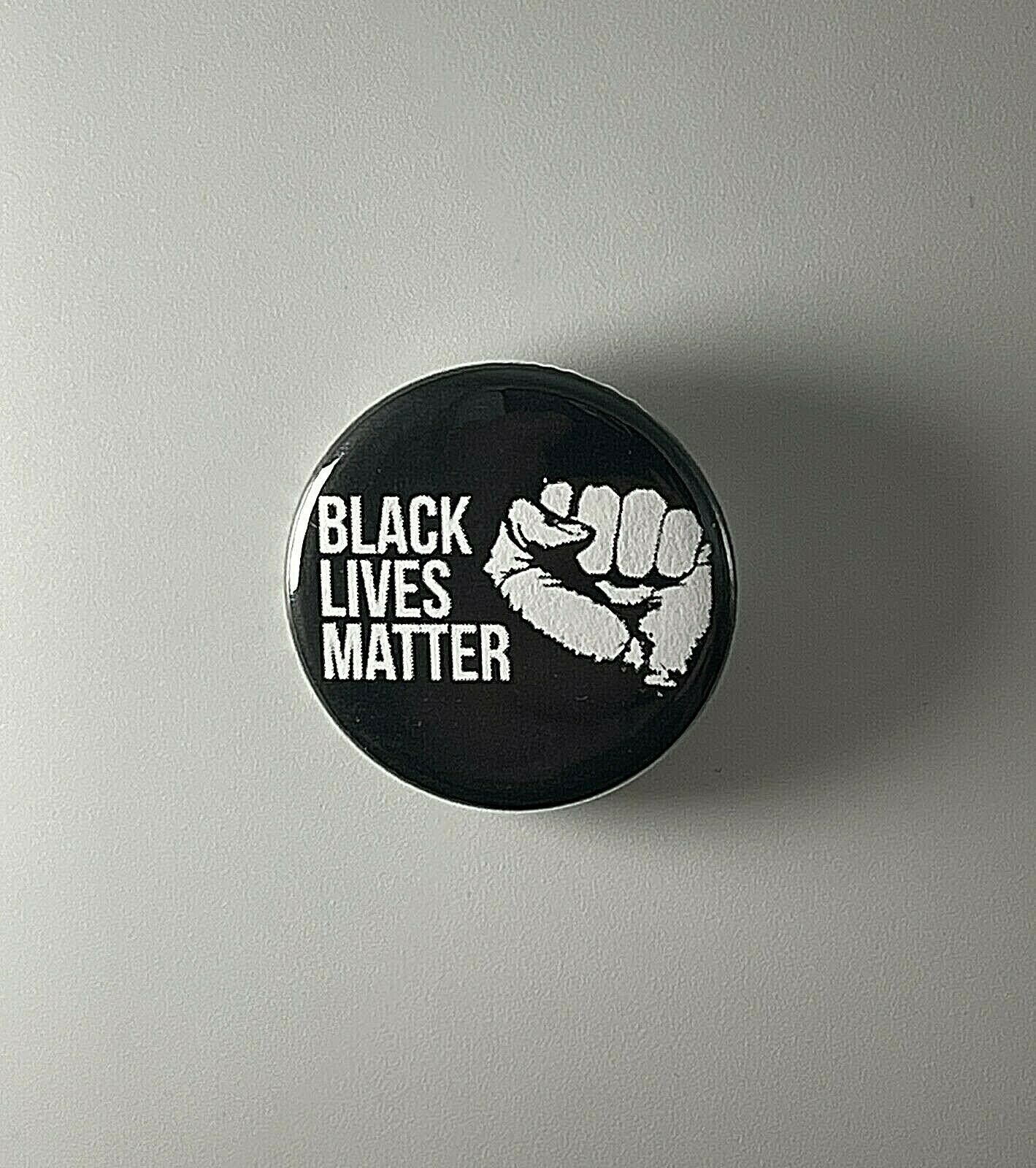 Black Lives Matter 1.25" Button B009125 Pin Badge