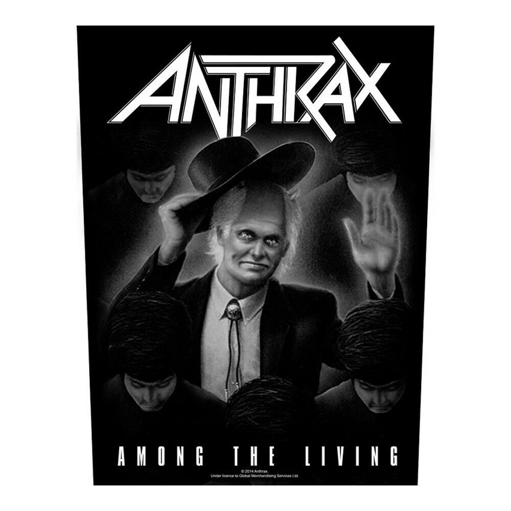 Anthrax Among The Living Printed Back Patch A027P