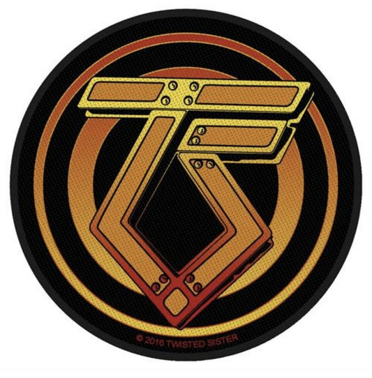 Twisted Sister Woven Patch T003P