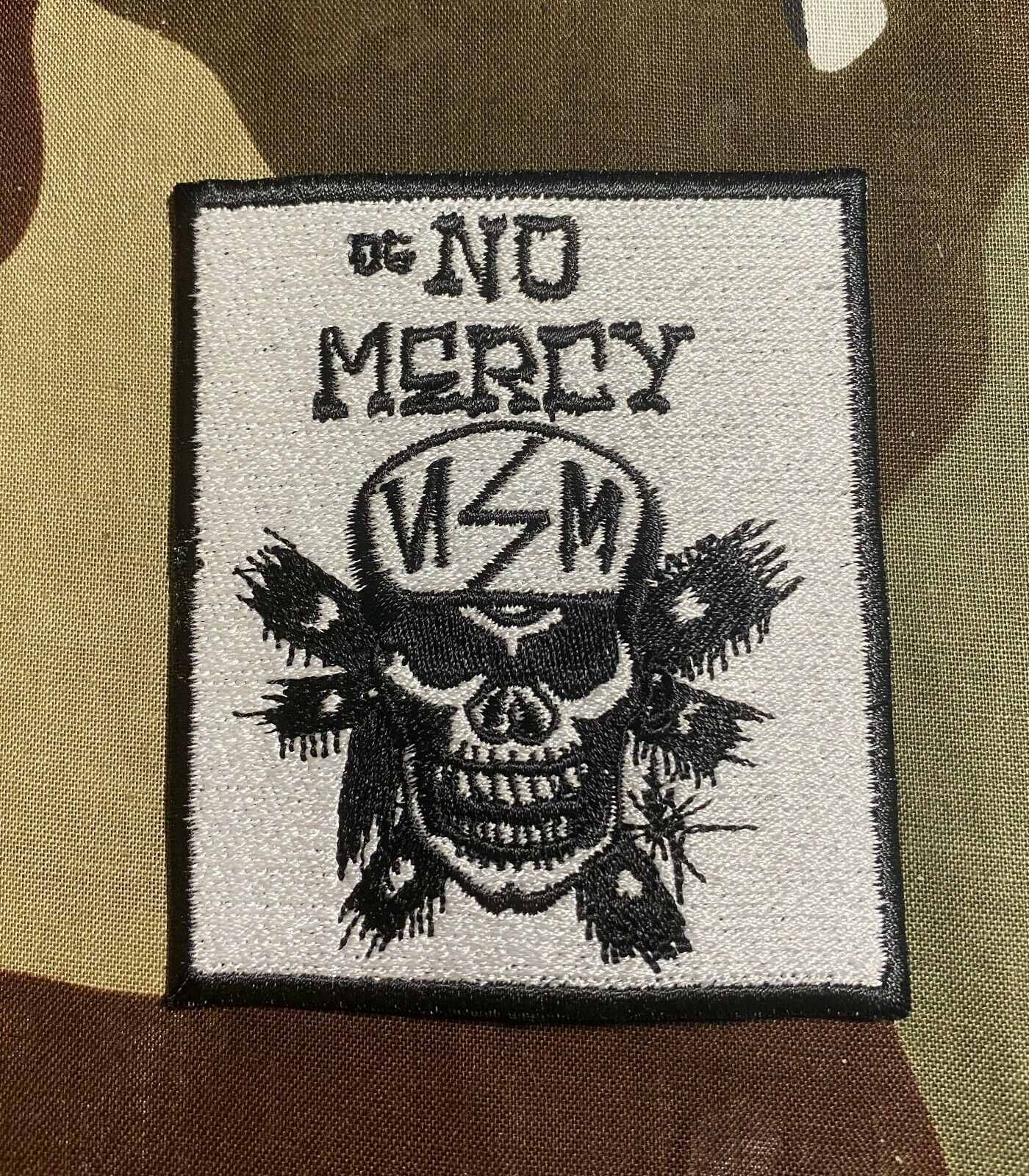 No Mercy Embroidered Patch N024P