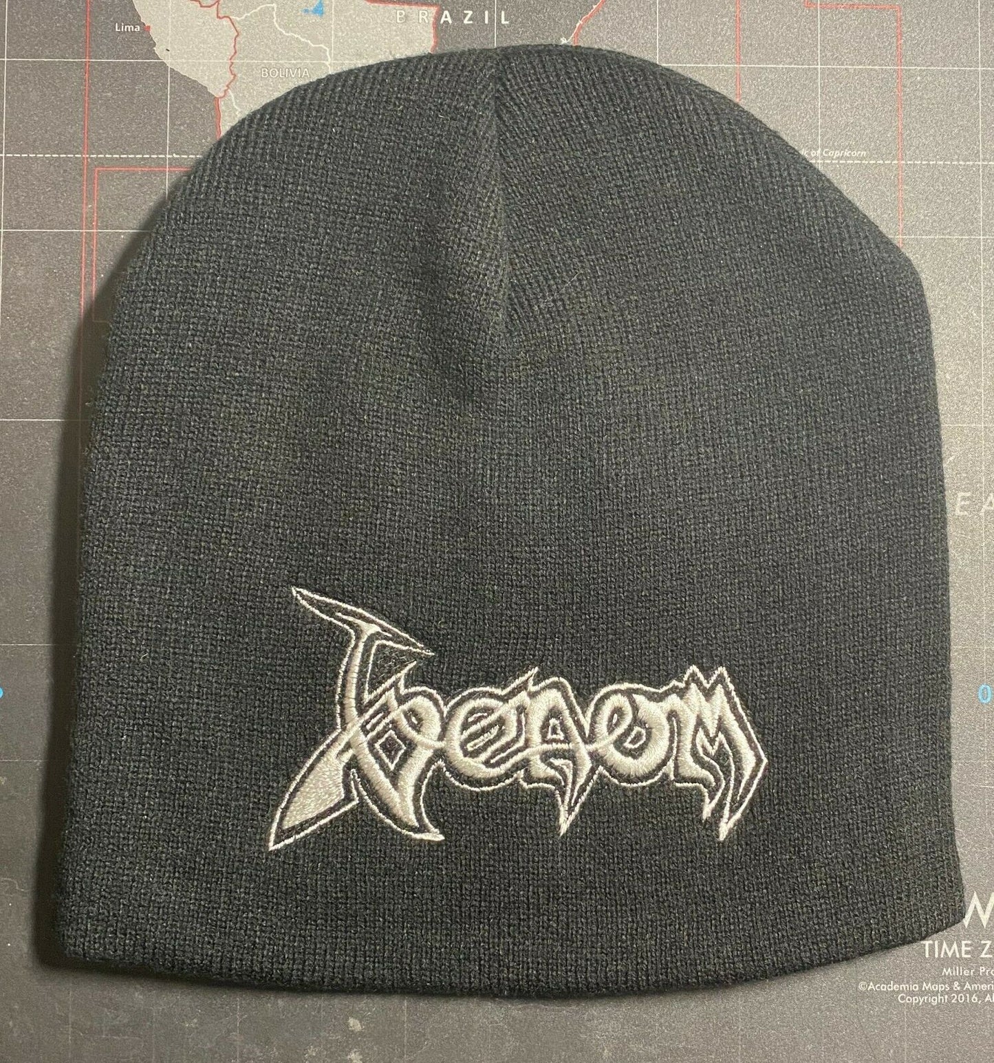 Venom Embroidered Beanie V002BEAN Mercyful Fate Bathory King Diamond