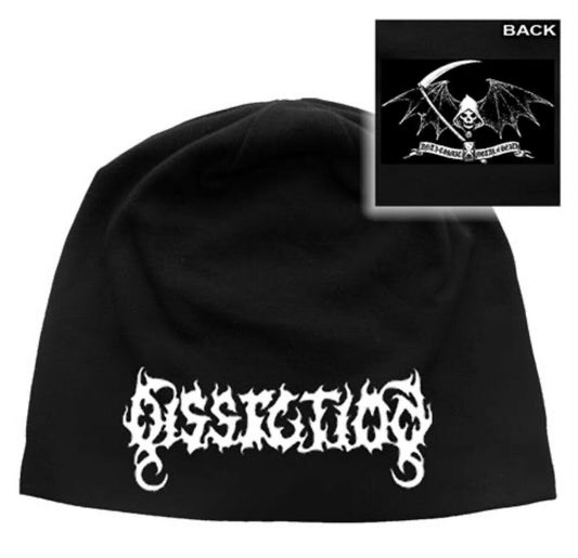 Dissection Black Metal Silk Screened Beanie D006BEAN