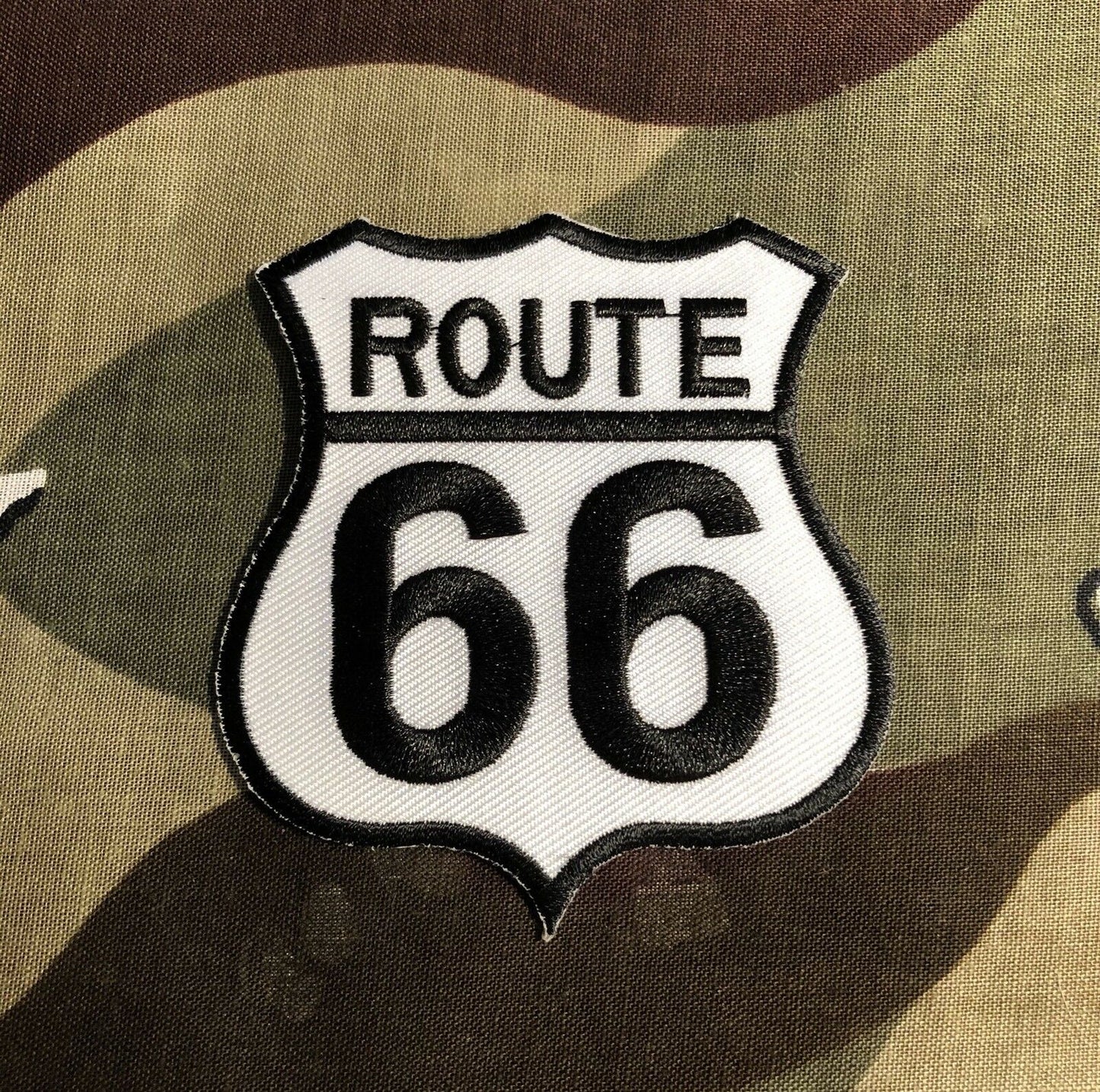 Route 66 Embroidered Patch R014P