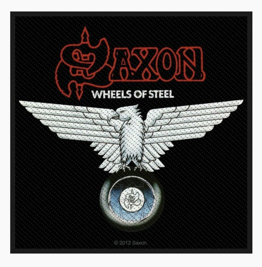 Saxon Wheels Of Steel Official Woven Patch S061P