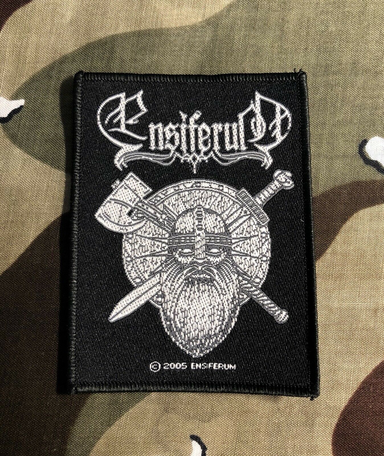 Ensiferum Death Metal Woven Patch E010P