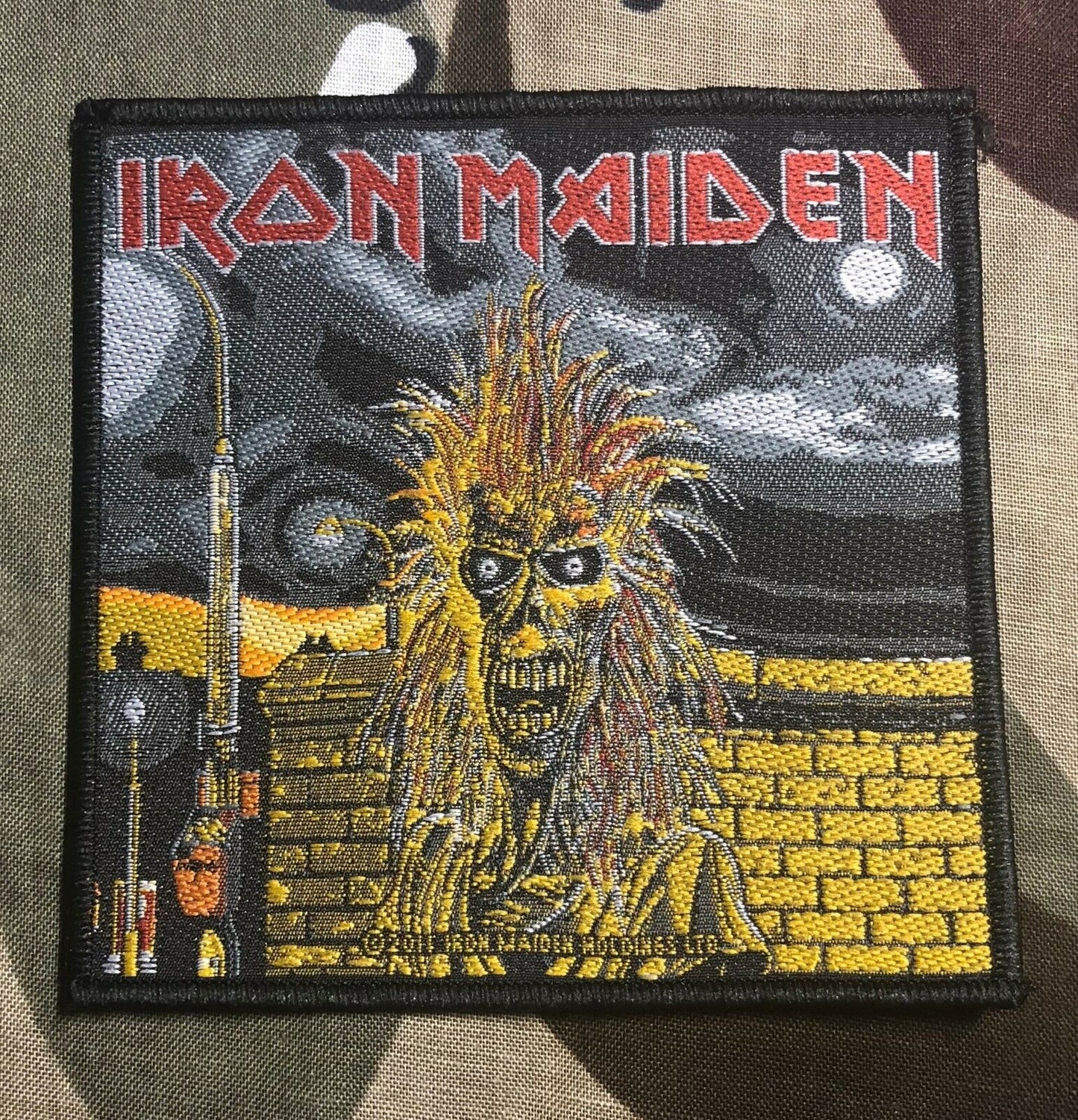 Iron Maiden S/T Woven Patch I009P