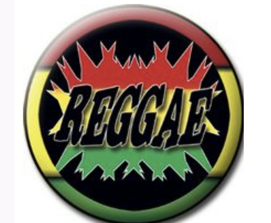 Reggae 1” Button R006B Badge Pin