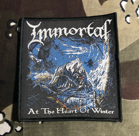 Immortal At The Heart Of Winter Woven Patch I008P