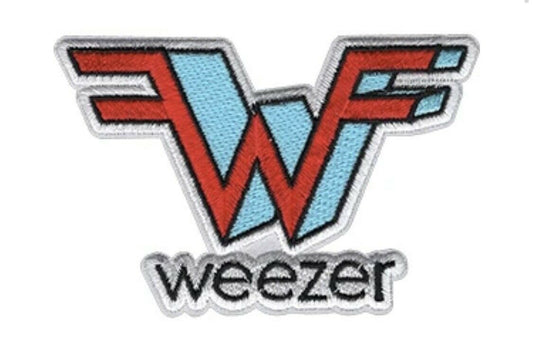 Weezer Official Logo Embroidered Patch W018P