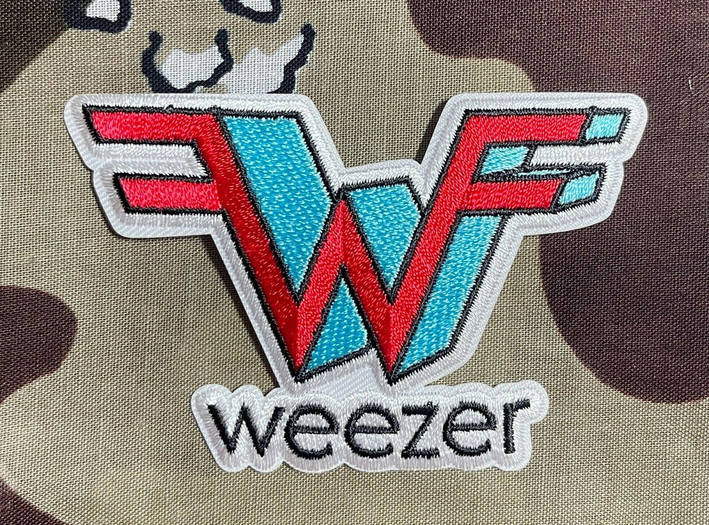 Weezer Official Logo Embroidered Patch W018P