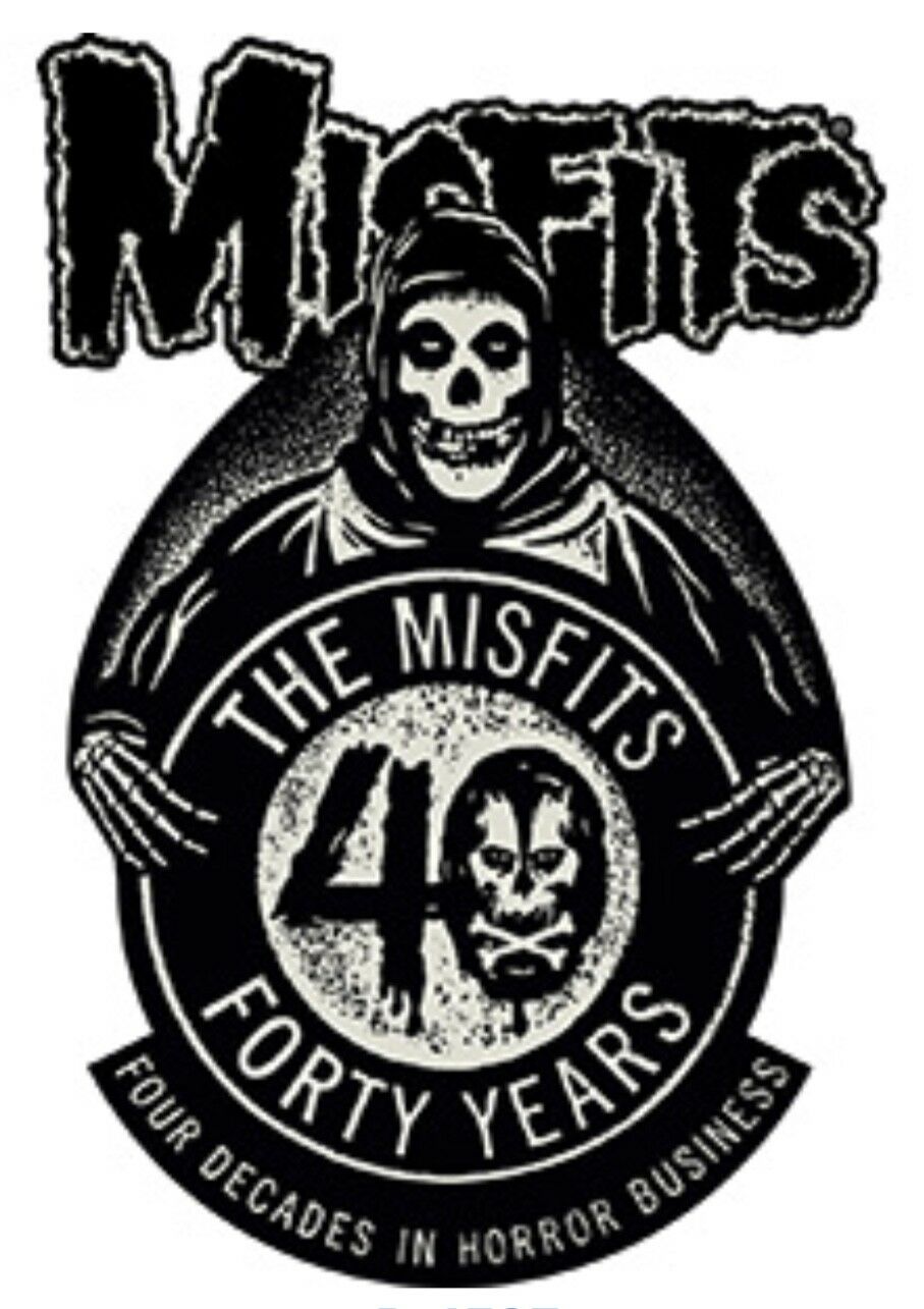 Misfits 40th Anniversary Woven Patch M067P