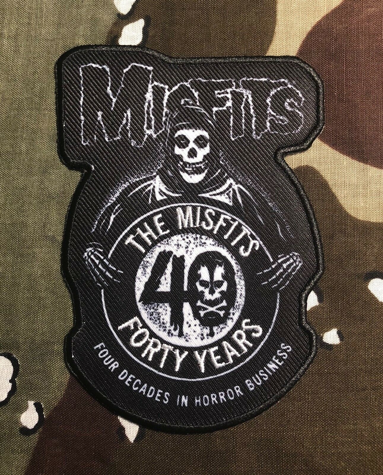 Misfits 40th Anniversary Woven Patch M067P