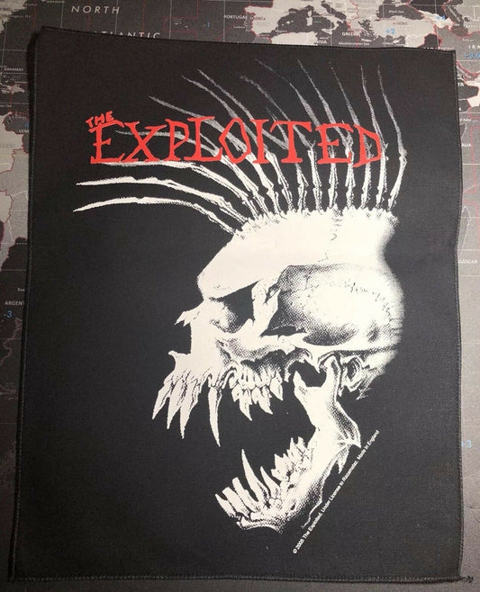 The Exploited Printed Back Patch E004P