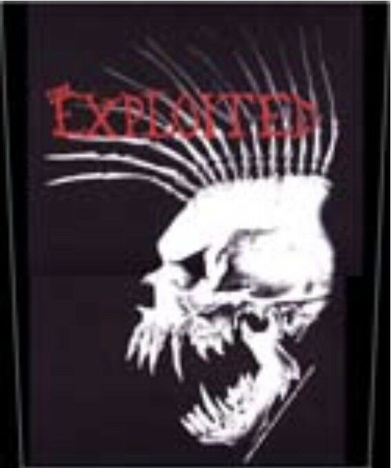 The Exploited Printed Back Patch E004P